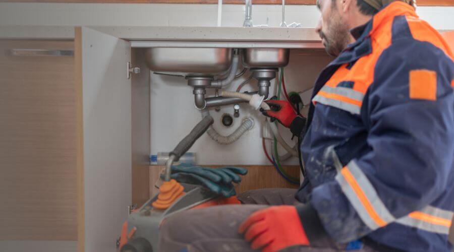 Professional slab leak plumber services in Monterey, IN